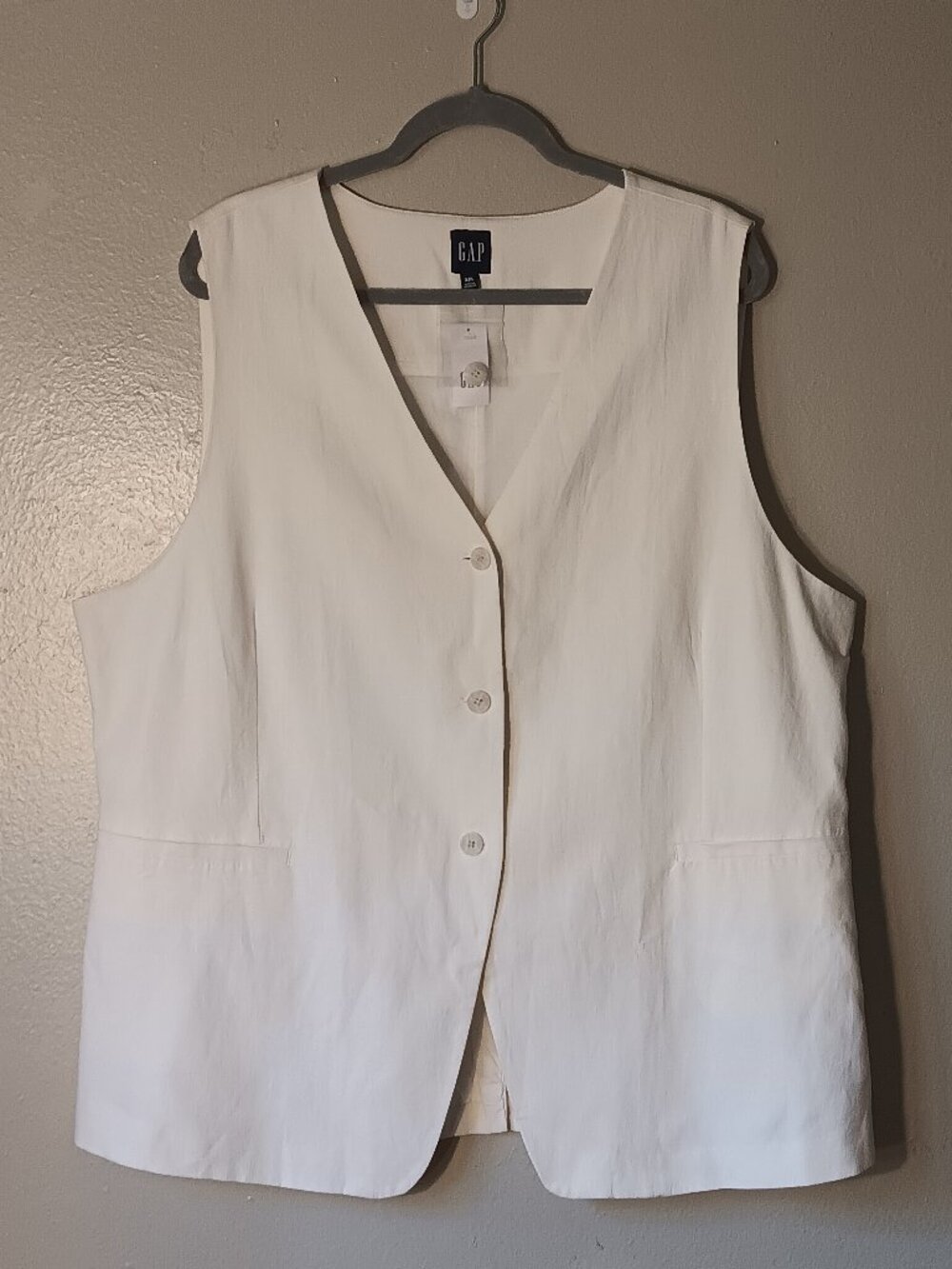 Gap Linen Blend Vest !